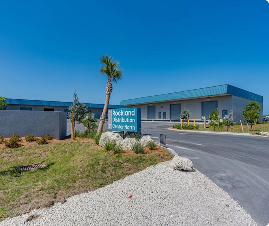 Flex warehouse exterior